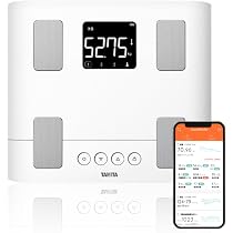 Amazon | タニタ 体重計 体組成計 スマホ連動 50g単位 バックライト BC